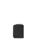 Marc O´Polo Leder-Geldbörse in Schwarz - (B)11,5 x (H)9 x (T)1,5 cm