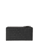 Marc O´Polo Leren portemonnee zwart - (B)20 x (H)10 x (D)2 cm