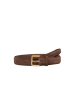 Marc O'Polo Leren riem bruin
