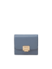 Marc O´Polo Leren portemonnee lichtblauw - (B)10,5 x (H)9 x (D)3 cm