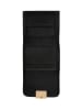 Marc O´Polo Leder-Geldbörse in Schwarz - (B)10,5 x (H)9 x (T)3 cm