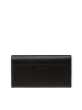 Marc O´Polo Leder-Geldbörse in Schwarz - (B)20 x (H)11 x (T)3 cm