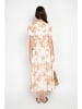 William de Faye Kleid in Weiß/ Beige