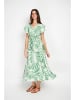 William de Faye Kleid in Mint/ Weiß