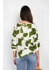 William de Faye Blouse kaki/crème