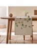 Mint Rugs Tafelloper "Iri" crème/groen