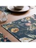 mint Deco 2-delige set: placemats "Kendra" donkerblauw - (L)50 x (B)40 cm