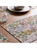 mint Deco 2-delige set: placemats "Nairobi" crème/groen/paars - (L)50 x (B)40 cm