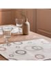 Mint Rugs Podkładki stołowe (2 szt.) w kolorze biało-beżowo-brązowym - 50 x 40 cm