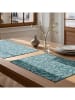Mint Rugs 2er-Set: Tischsets "Yeray" in Türkis - (L)50 x (B)40 cm