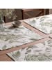 Mint Rugs 2-delige set: placemats "Davy" crème/groen - (L)50 x (B)40 cm