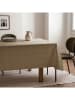 mint Deco Tischdecke "Smooth Indra" in Taupe