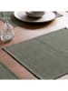 Mint Rugs 2er-Set: Tischsets "Indra" in Khaki - (L)50 x (B)40 cm