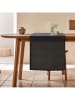 Mint Rugs Tafelloper "Indra" zwart