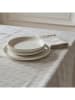 Mint Rugs Tafellaken "Nordic" lichtgrijs/wit