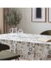 Mint Rugs Tafellaken "Nordic Mildred" wit/beige/zwart