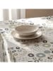 Mint Rugs Tafellaken "Nordic Mildred" wit/beige/zwart