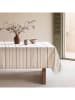 Mint Rugs Tafellaken "Nordic Sira" wit/zwart