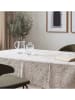 Mint Rugs Tischdecke "Floral And Tropical Tesa" in Beige/ Weiß