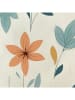 Mint Rugs Obrus "Floral And Tropical Tesa" w kolorze kremowo-turkusowo-pomarańczowym