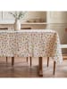 Mint Rugs Tischdecke "Floral And Tropical Thelma" in Weiß/ Rosa/ Gelb
