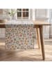Mint Rugs Tafelloper "Thelma" wit/lichtroze/geel
