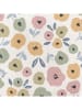 Mint Rugs Tafelloper "Thelma" wit/lichtroze/geel