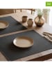 Mint Rugs 2er-Set: Tischsets "Bria" in Anthrazit - (L)50 x (B)40 cm