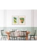 Ars Longa Gerahmter Kunstdruck "Levitating lemons" - (L)70 x (B)50 cm