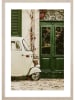Ars Longa Gerahmter Kunstdruck "Retro street corner" - (L)70 x (B)50 cm
