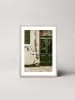 Ars Longa Gerahmter Kunstdruck "Retro street corner" - (L)70 x (B)50 cm