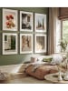 Ars Longa Ingelijste kunstdruk "Retro street corner" - (L)70 x (B)50 cm