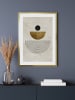 Ars Longa Ingelijste kunstdruk "Abstract zen forms" - (L)70 x (B)50 cm
