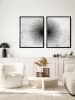Ars Longa Gerahmter Kunstdruck "Rays of the sun no. 2" - (L)70 x (B)50 cm