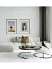 Ars Longa Ingelijste kunstdruk "Ball Gold" - (L)70 x (B)50 cm