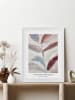 Ars Longa Ingelijste kunstdruk "Ombre Plant" - (L)70 x (B)50 cm