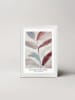 Ars Longa Ingelijste kunstdruk "Ombre Plant" - (L)70 x (B)50 cm