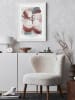 Ars Longa Ingelijste kunstdruk "Ombre Flower" - (L)70 x (B)50 cm