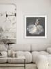 Ars Longa Gerahmter Kunstdruck "Dancing Ballerina" - (L)70 x (B)70 cm