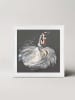 Ars Longa Gerahmter Kunstdruck "Dancing Ballerina" - (L)70 x (B)70 cm