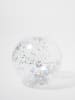 Sunny Life Strandball "Glitter" in Transparent/ Silber - ab 3 Jahren