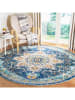 Safavieh Kurzflor-Teppich in Blau/ Hellblau