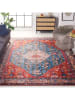 Safavieh Laagpolig tapijt "Tucson" rood/blauw