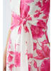 Oui Kleid in Weiß/ Pink
