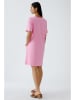 Oui Leinen-Kleid in Rosa