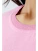 Oui Leinen-Kleid in Rosa