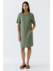 Oui Leinen-Kleid in Grün