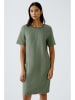 Oui Leinen-Kleid in Grün