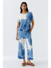 Oui Culotte in Blau/ Weiß