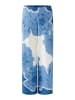 Oui Culotte in Blau/ Weiß